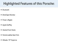 2019 Porsche Cayenne Base