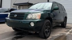 2001 Toyota Highlander Base