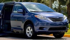 2015 Toyota Sienna LE LOW 60K MI HANDICAP WHEELCHAIR MOBILITY RAMP WAV VAN!