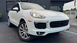 2017 Porsche Cayenne Platinum Edition
