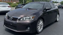 2012 Lexus CT 200h 200h
