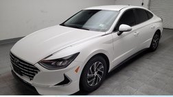2021 Hyundai Sonata Hybrid Blue