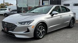 2021 Hyundai Sonata Hybrid Blue