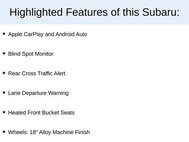 2021 Subaru Crosstrek Limited