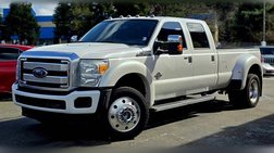 2015 Ford F-450 Super Duty Platinum