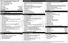 2017 Hyundai Santa Fe Sport 2.0T