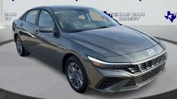 2026 Hyundai Elantra Hybrid Blue