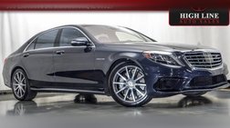 2016 Mercedes-Benz S-Class AMG S 63