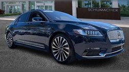 2018 Lincoln Continental Black Label