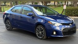 2014 Toyota Corolla S Plus