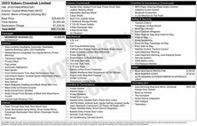 2023 Subaru Crosstrek Limited