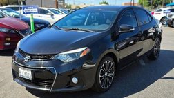 2016 Toyota Corolla S Plus
