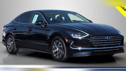 2020 Hyundai Sonata Hybrid Blue