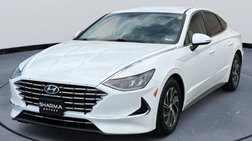 2021 Hyundai Sonata Hybrid Blue