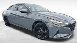 2021 Hyundai Elantra Hybrid Blue