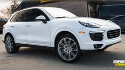 2018 Porsche Cayenne Platinum