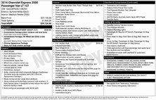 2016 Chevrolet Express LT 3500