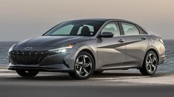 2021 Hyundai Elantra Hybrid Blue