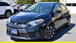 2016 Toyota Corolla LE Plus