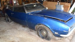 1968 Chevrolet Camaro Convertible 327 V8 3-Speed Stick Project