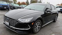 2021 Hyundai Sonata Hybrid Blue