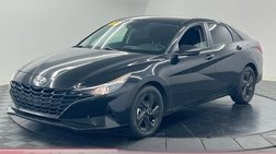 2022 Hyundai Elantra Hybrid Blue