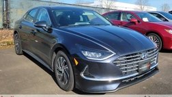 2022 Hyundai Sonata Hybrid Blue