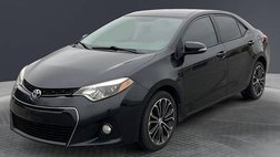 2016 Toyota Corolla S Plus