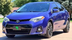 2014 Toyota Corolla S Plus