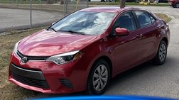 2015 Toyota Corolla LE