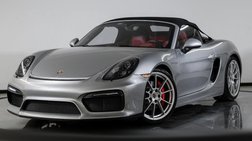 2016 Porsche Boxster Spyder