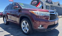 2016 Toyota Highlander Hybrid Limited Platinum