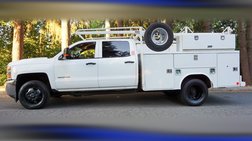 2018 Chevrolet HD 4X4 Dually 6.6L Duramax Service Bed 1 OWNER
