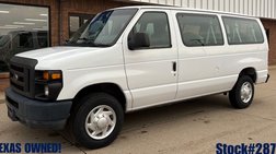 2013 Ford E-Series E-350 XL Super Duty Passenger Van