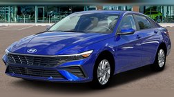 2026 Hyundai Elantra Hybrid Blue