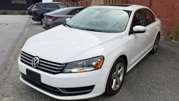 2013 Volkswagen Passat SE PZEV