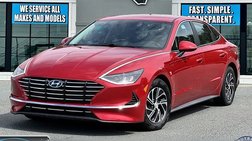 2021 Hyundai Sonata Hybrid Blue