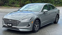 2023 Hyundai Sonata Hybrid Blue