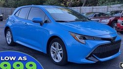 2020 Toyota Corolla Hatchback SE