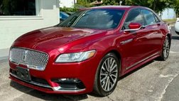2017 Lincoln Continental Select
