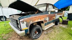 1983 Chevrolet C/K 10 Series K-10 Factory K-10 V8 1 Owner Project