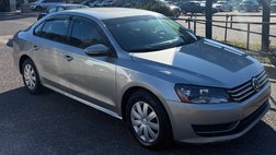 2012 Volkswagen Passat S PZEV
