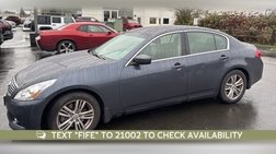 2012 Infiniti G37 Sedan Journey