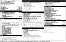 2022 Volkswagen Jetta SE