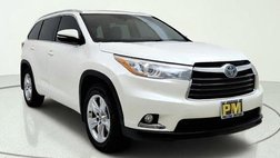 2016 Toyota Highlander Limited Platinum