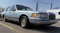 1990 Lincoln Town Car Cartier