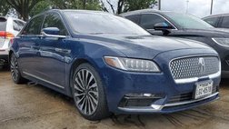 2018 Lincoln Continental Black Label
