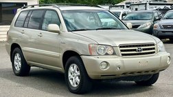2001 Toyota Highlander Base