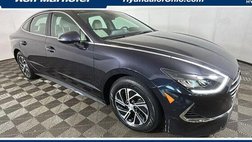 2022 Hyundai Sonata Hybrid Blue