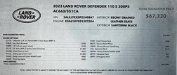 2023 Land Rover Defender S